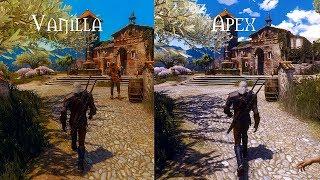 Witcher 3 Extreme modded: Ultra graphic Toussaint |Wiedzmin lighting mod | APEX Reshade