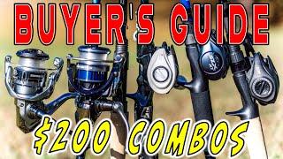 BUYER'S GUIDE: $200 ROD AND REEL COMBOS!