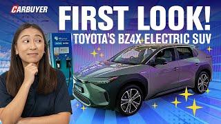 Walkthrough of Toyota's BZ4X electric SUV | CarBuyer Singapore