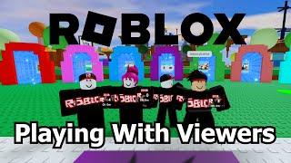 Playing Roblox Fisch With Viewers! #roblox