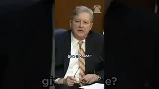 “You can’t give a grade?”: Sen. Kennedy Goes After Woke Immigration Evaluation