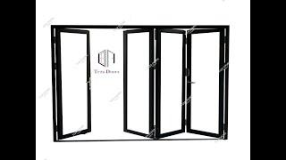 TEZA DOORS | 75 SERIES BIFOLD DOOR INSTALLATION | 3R1L FOLDING DOOR