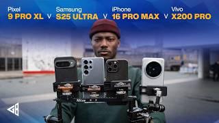 Galaxy S25 Ultra vs iPhone 16 Pro Max vs Pixel 9 Pro XL vs Vivo X200 Pro Camera Comparison