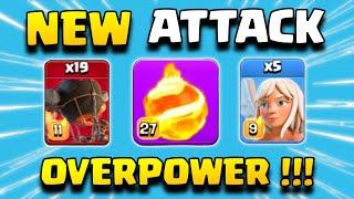 New Warden Charge Mass Rocket Loon Attack Th16 Max  | best th16 attack strategy | clash of clans