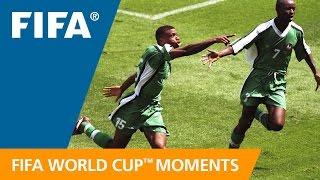 Sunday Oliseh on incredible goal vs Spain | 1998 FIFA World Cup