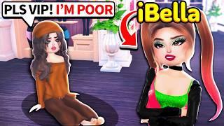 I Pretended To Be *POOR* To Test My Best Friend in Dress to Impress!