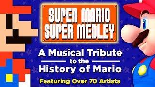 The Super Mario Super Medley - A Collaborative Musical Tribute to the History of Mario | FamilyJules