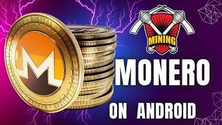 2023 Mining MONERO (XMR) on android , for  beginners @kitamoko1042