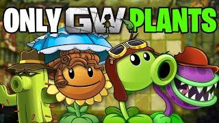 Can You Beat LOST CITY With ONLY Garden Warfare Plants?