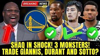  CONFIRMED LIVE! WARRIORS SIGN 3 GREAT MONSTERS IN SHOCKING TRADE! KAI SOTTO, DURANT, GIANNIS