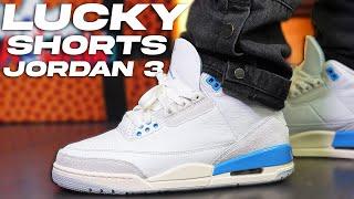 Air Jordan 3 " Lucky Shorts " Review and On Foot