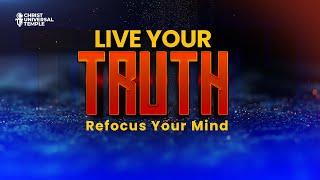 ️ Rev. Derrick B. Wells | Sunday Service: 'Live Your Truth – Refocus Your Mind' | 1/12/25