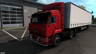 Euro Truck Simulator 2 mods Камаз-5460