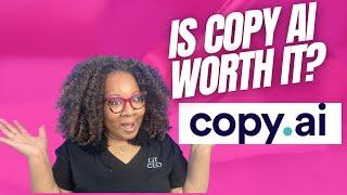 Copy.ai Review| AI copywriting tool | Is copy.ai worth it