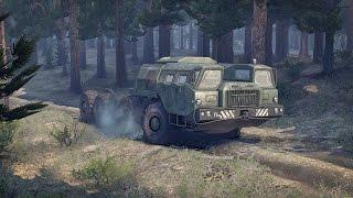 Стрим по Spintires #5 Карта Русская Тайга