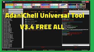 AdaniChell Universal Tool V3 4 FREE الاداه المجانيه لجميع عمليات السوفت وير