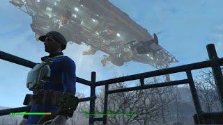 Fallout 4 Дирижабль  братства Стали