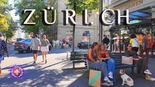 ZURICH SWITZERLAND  Currently Walking tour around BAHNHOFSTRASSE & SHOPPING / City Center Stroll