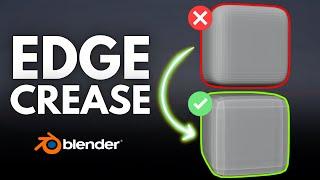 Learn to Use Edge Crease in Blender!