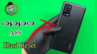 How Hard Reset in OPPO A55 . How to reset Oppo A55 5G . Factory reset and erase all data.