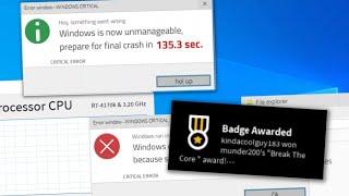 How to get the "Break The Core" Badge in ROBLOX Windows 10 OS!