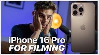 iPhone 16 Pro from a Filmmakers Perspective - Disappointing, but good?!