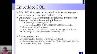 DBMS LECTURE 27  Embedded SQL, CURSOR