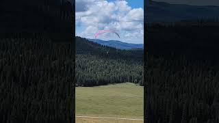 Paragliding Greens Peak Launch 2 #shorts #flying #pilot