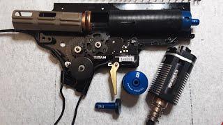 Airsoft DSG 416 internals+Aztech Innovations Parts