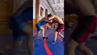 That's how you finish wrestling practice on the Russian national wrestling team. ‍️