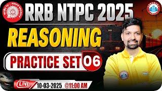 RRB NTPC Reasoning Classes 2025 | RRB NTPC Reasoning Practice Set #06 | Reasoning by Sandeep Sir