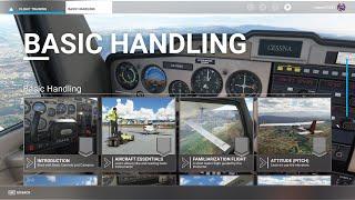 Let's Play: Microsoft Flight Simulator 2020 - Flight Training - Basic Handling