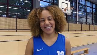 Basketball Berlin BC Lions Moabit Damen I Saison Start mit einem Sieg Interview mit Spielerin Bri