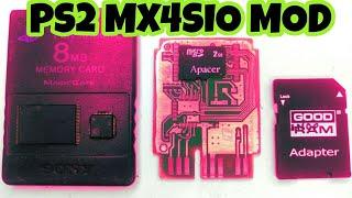 MX4SIO Playstation 2 SD Часть 1 Распайка и Настройка PS2 Micro SD MOD Wiring and Configuration