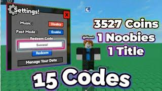 All 15 Codes | Find The Noobies Morphs | Roblox Guide