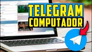 Como usar o  telegram no pc (Telegram Desktop)