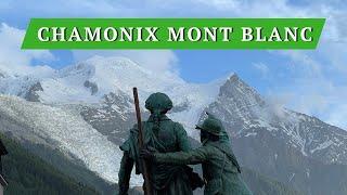 Chamonix Mont Blanc: trail running in the center of Chamonix