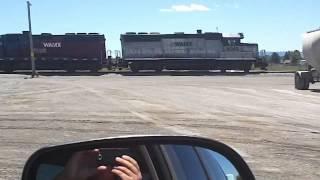 A few GP40's in action