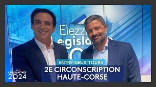 5 juillet 2024 : Débat d'entre deux tours de de la  2eme circonscription de Haute Corse