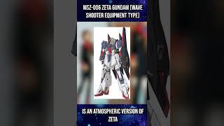 MSZ 006 Zeta Gundam Wave Shooter Equipment Type #gundam #zetagundam #universalcentury #kamille