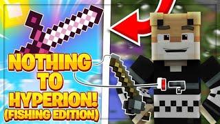 FISHING from NOTHING to a HYPERION!! -- Hypixel Skyblock