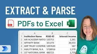 Get Data from PDFs and Send to EXCEL with Power Automate Desktop (free tool!)