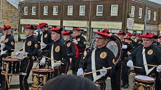 Light of Foot Memorial parade 2025 - Young Calvay Volunteers Flute Band