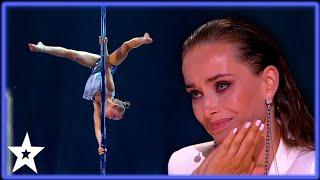 Young Girl Shows INCREDIBLE Strength and Skill on Ukraine's Got Talent!