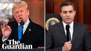 A short history of Donald Trump’s clashes with CNN’s Jim Acosta