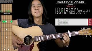 Bohemian Rhapsody Guitar Cover Acoustic - Queen  |Tabs + Chords|