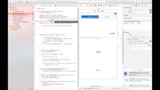 Xcode swift 3 Tutorial 5 | Segmented Control, hinzufügen zusätzlicher ViewController