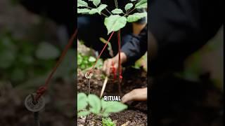 The Method Of Harvesting Rare Ginseng Worth 15,000 Dollars. #shorts #jasfarm #ginseng