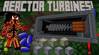 How to use Big reactors turbines-tutorials #1