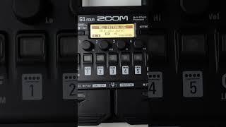 #049 ZOOM G1 FOUR - How To Restore To Factory Default Settings
